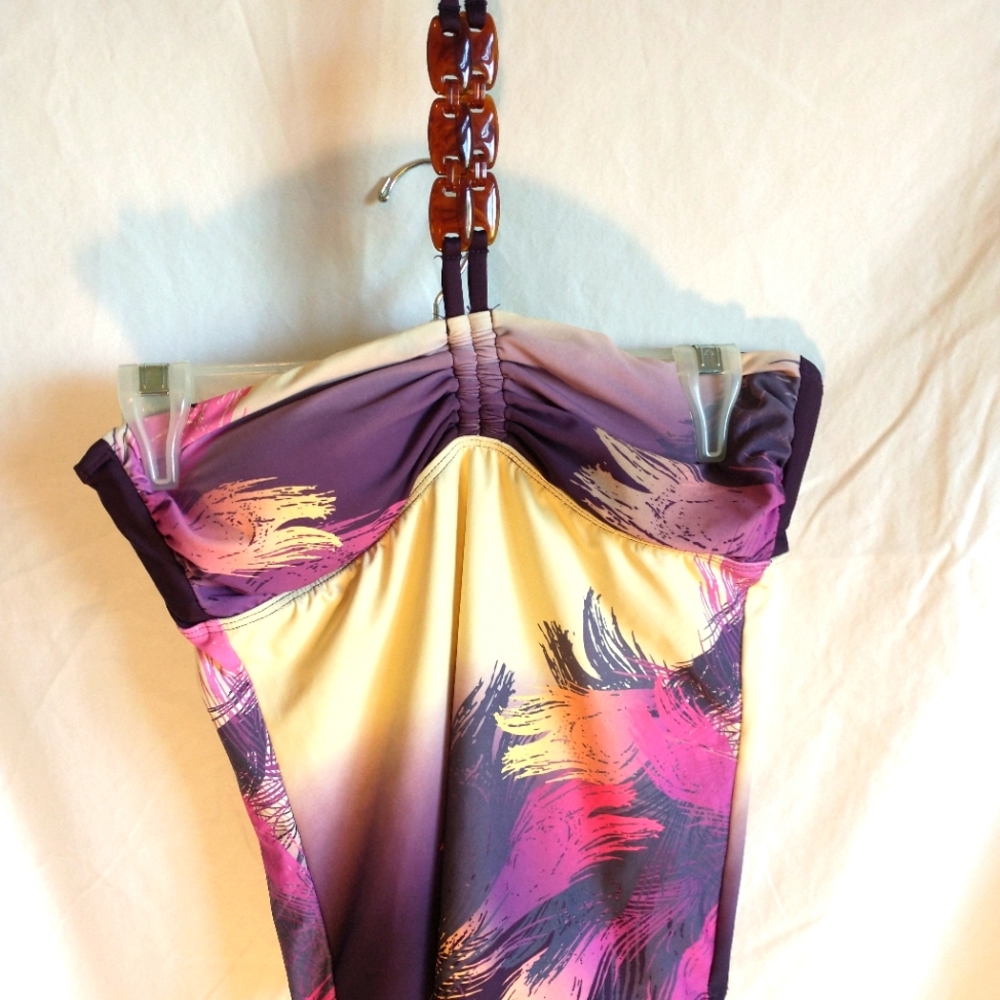 Luxe By Lisa Vogel 2 Piece Bathing Suit Size 8